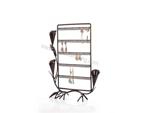 五层创意耳环展示架厂家